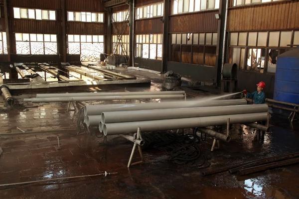 Steel pipe production process (test)